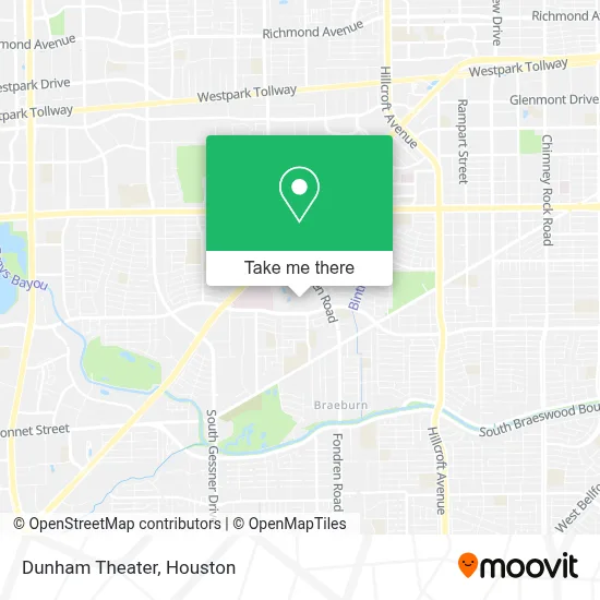 Dunham Theater map