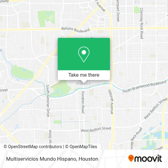 Multiservicios Mundo Hispano map