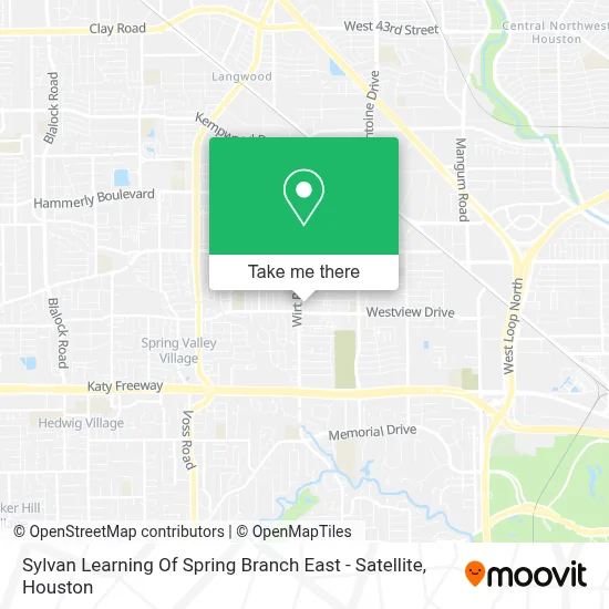 Sylvan Learning Of Spring Branch East - Satellite map