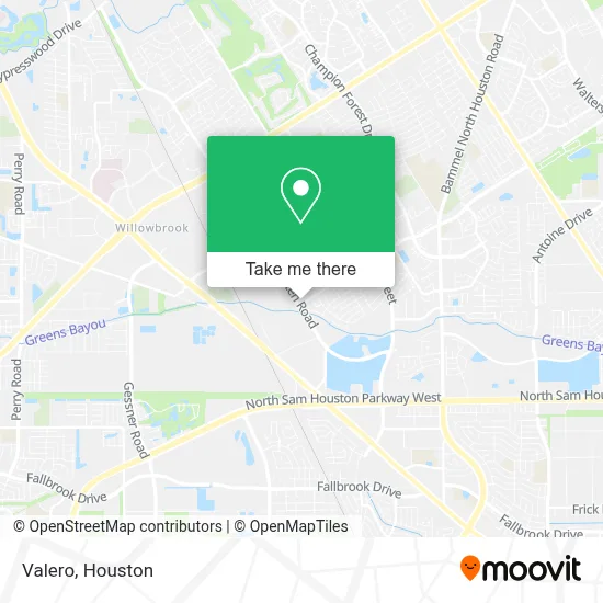 Valero map