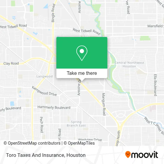 Toro Taxes And Insurance map