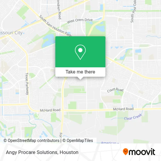 Angy Procare Solutions map