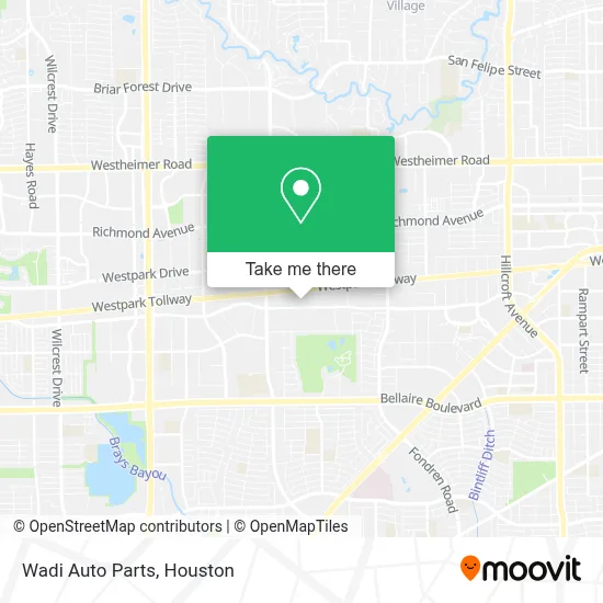 Wadi Auto Parts map