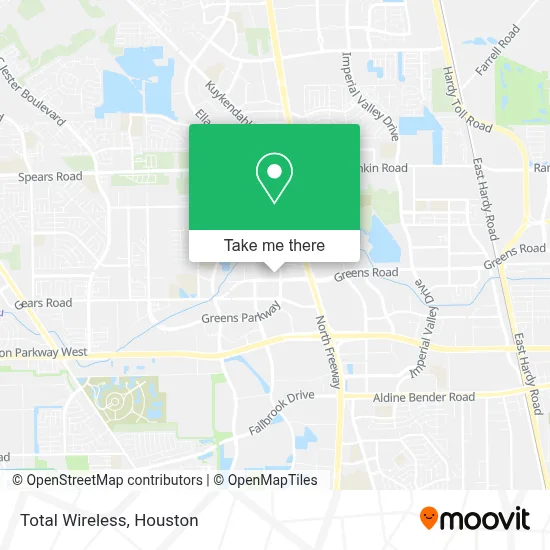 Total Wireless map