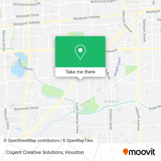 Cogent Creative Solutions map