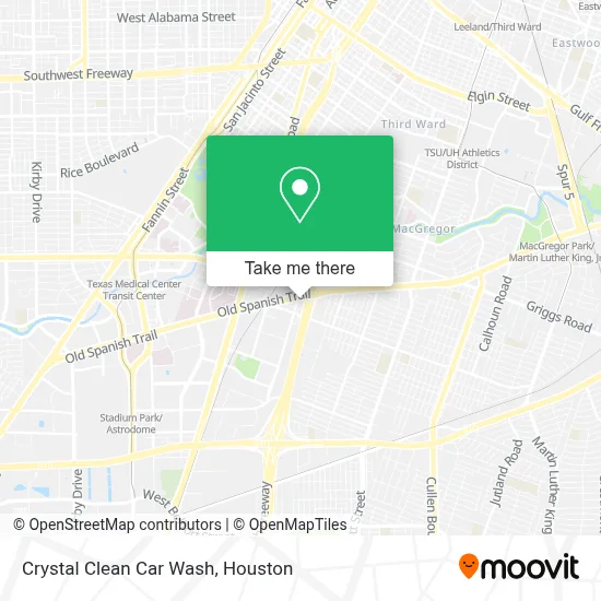 Crystal Clean Car Wash map