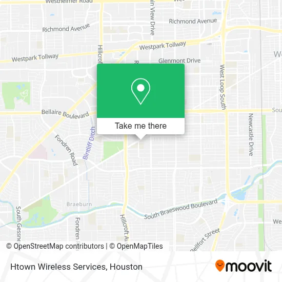 Htown Wireless Services map