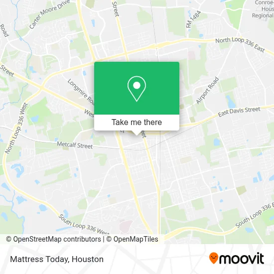 Mattress Today map