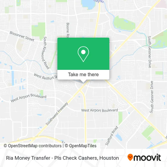 Ria Money Transfer - Pls Check Cashers map