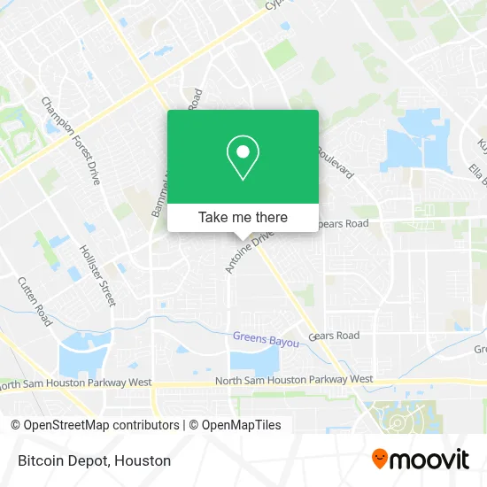 Bitcoin Depot map