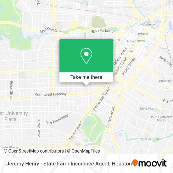 Jeremy Henry - State Farm Insurance Agent map