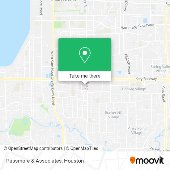 Passmore & Associates map