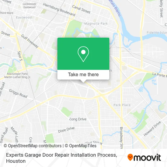Experts Garage Door Repair Installation Process map