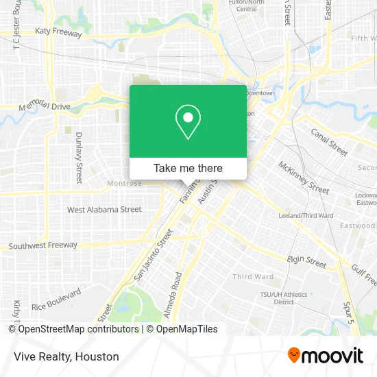 Vive Realty map