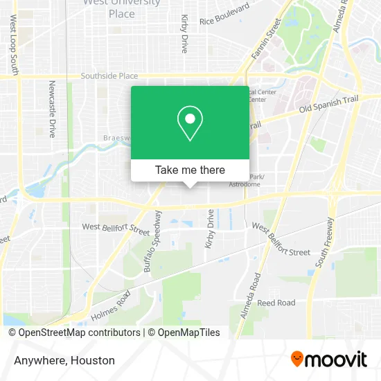 Anywhere map