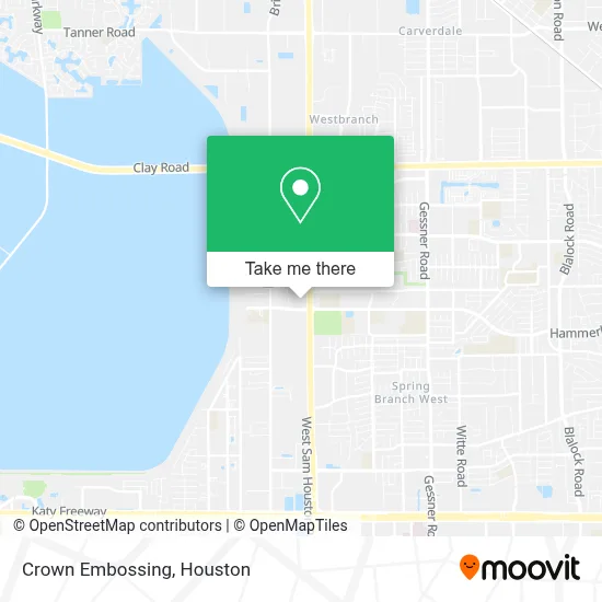 Crown Embossing map