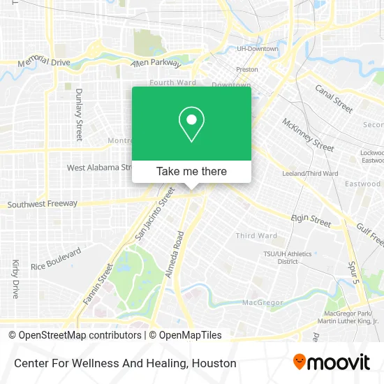 Center For Wellness And Healing map