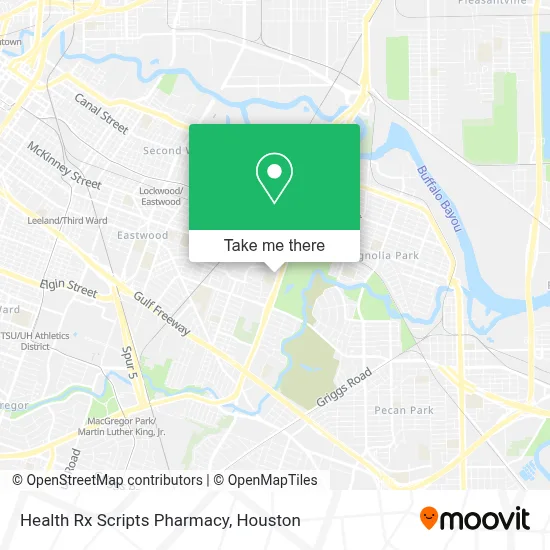 Health Rx Scripts Pharmacy map