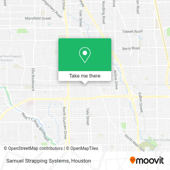 Samuel Strapping Systems map