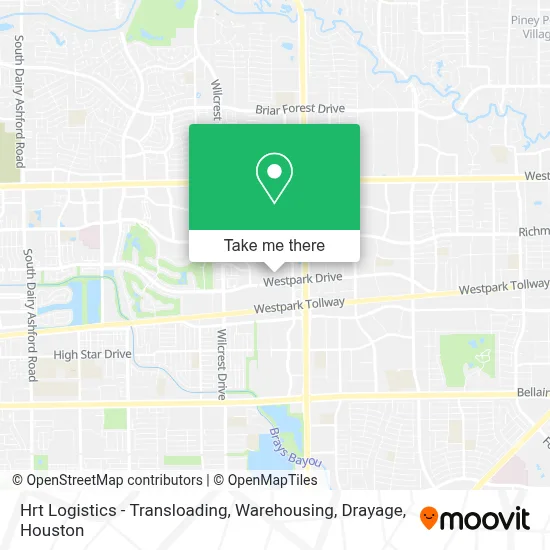 Hrt Logistics - Transloading, Warehousing, Drayage map