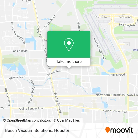 Busch Vacuum Solutions map
