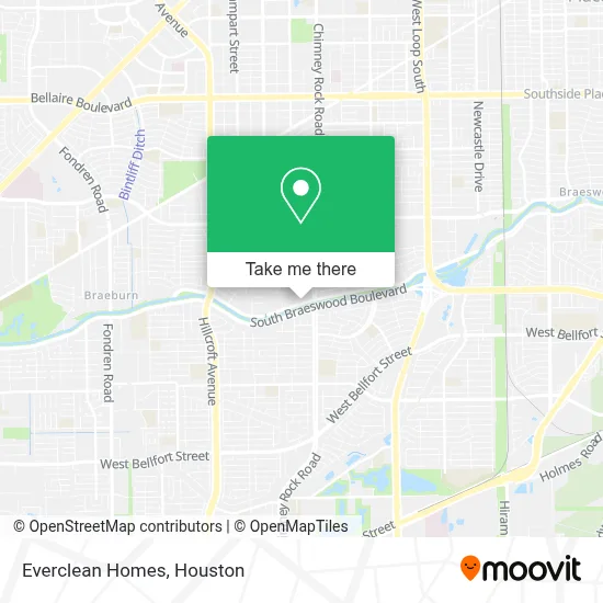 Everclean Homes map