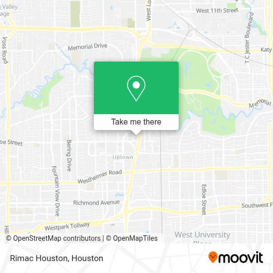 Rimac Houston map