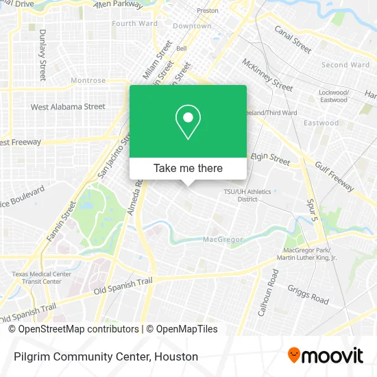 Pilgrim Community Center map
