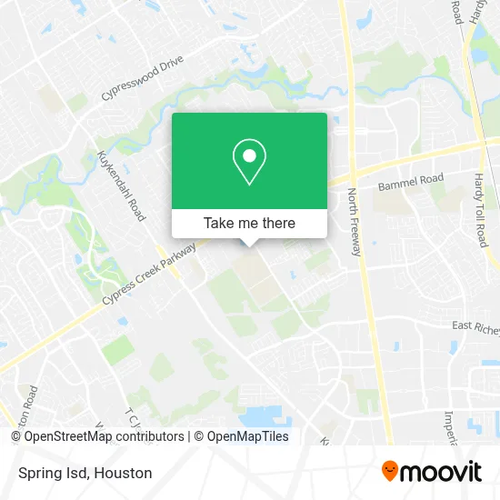 Spring Isd map
