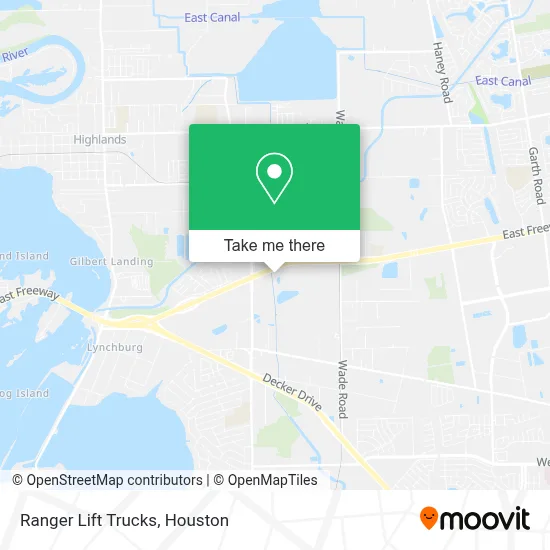 Ranger Lift Trucks map