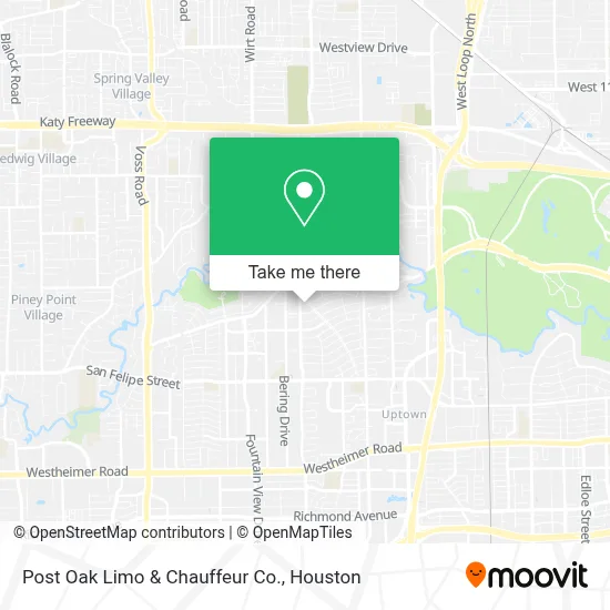 Post Oak Limo & Chauffeur Co. map