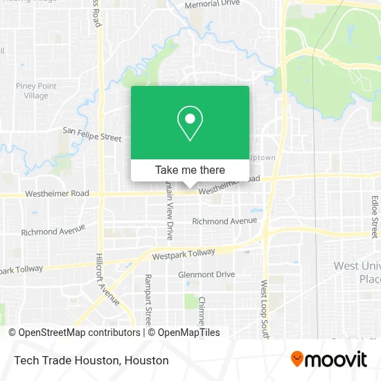 Tech Trade Houston map