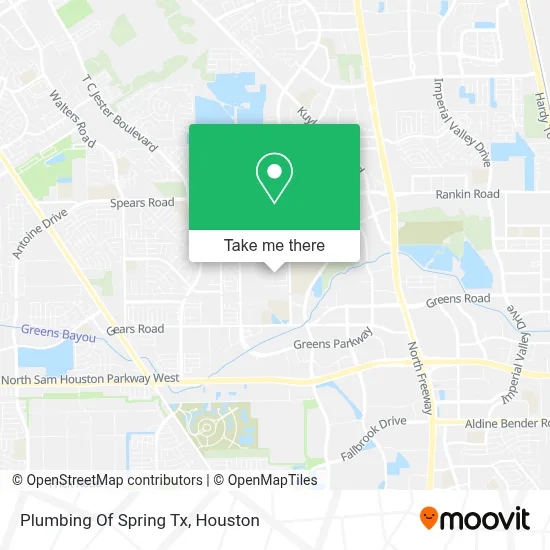 Plumbing Of Spring Tx map