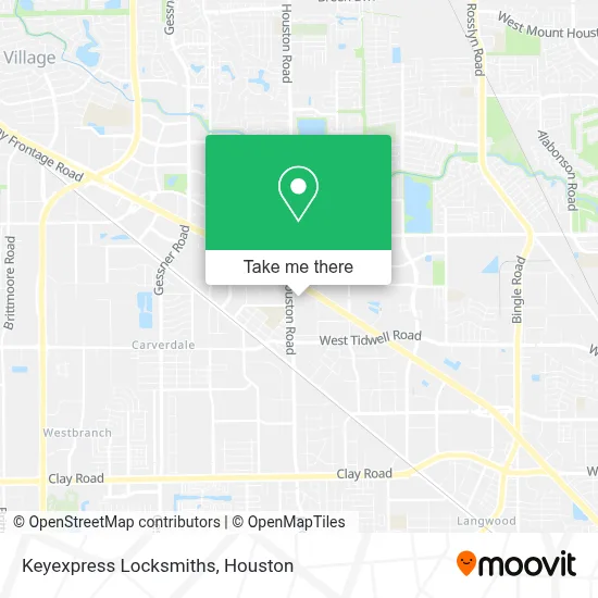 Keyexpress Locksmiths map