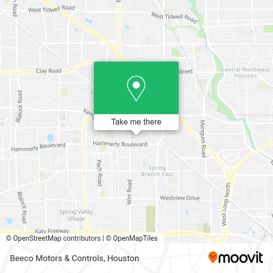 Beeco Motors & Controls map
