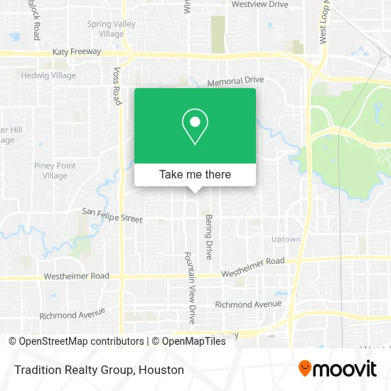 Tradition Realty Group map