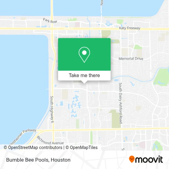 Bumble Bee Pools map