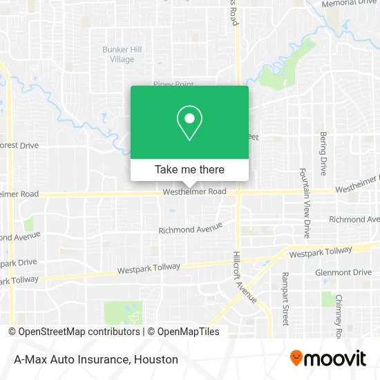 A-Max Auto Insurance map