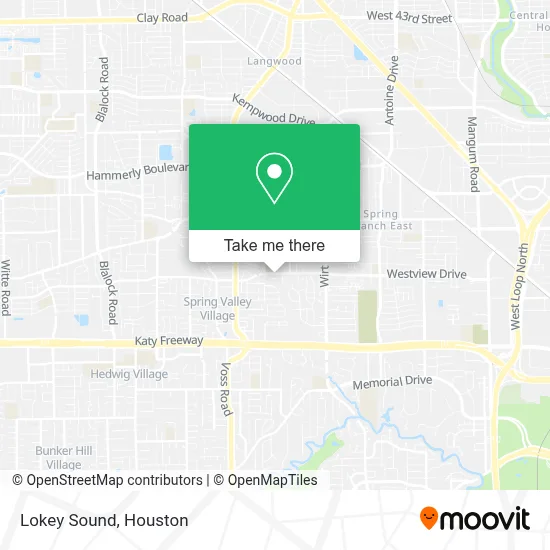 Lokey Sound map