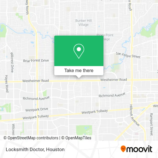 Locksmith Doctor map