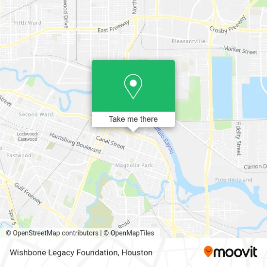 Wishbone Legacy Foundation map