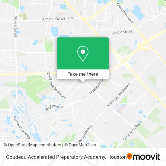 Goudeau Accelerated Preparatory Academy map