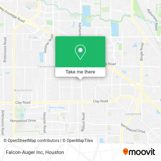 Falcon-Auger Inc map