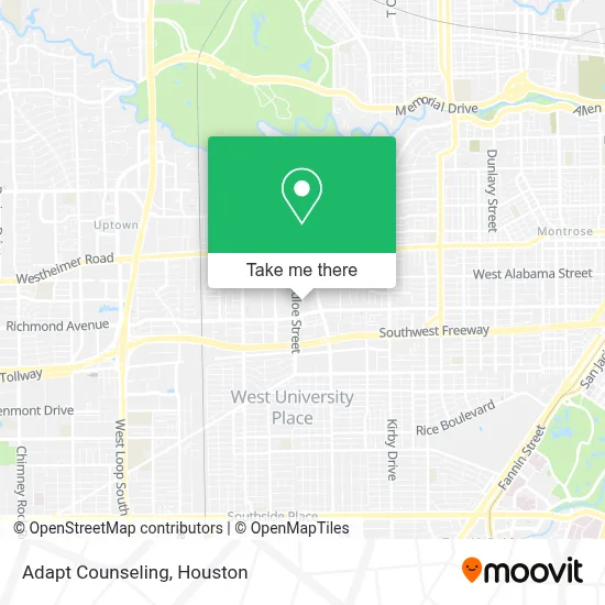 Adapt Counseling map