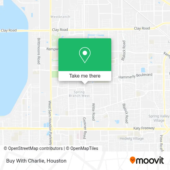 Buy With Charlie map