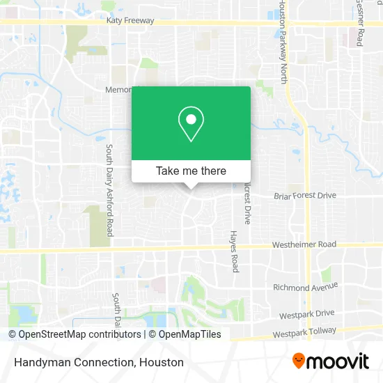 Handyman Connection map
