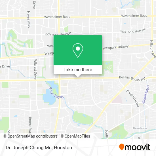 Dr. Joseph Chong Md map