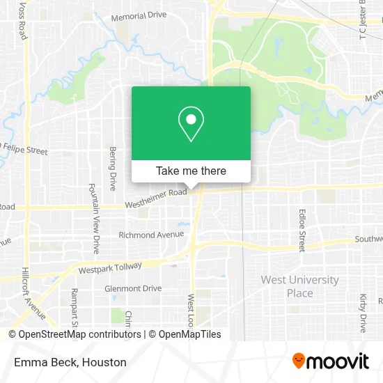 Emma Beck map