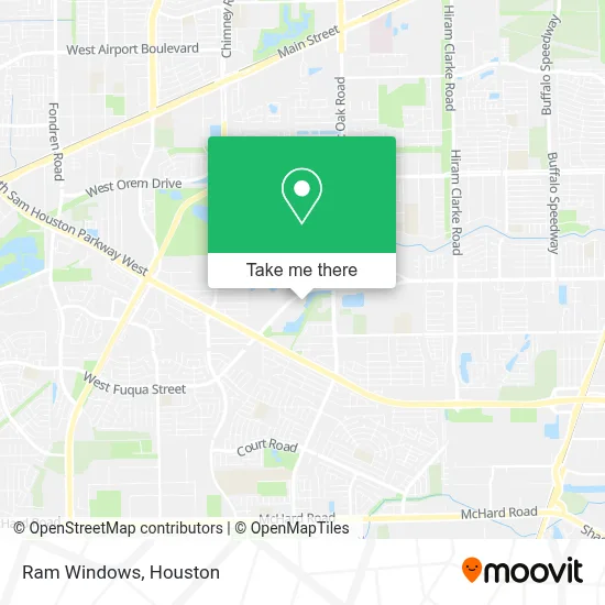 Ram Windows map