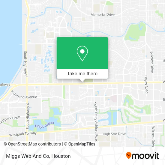 Miggs Web And Co map